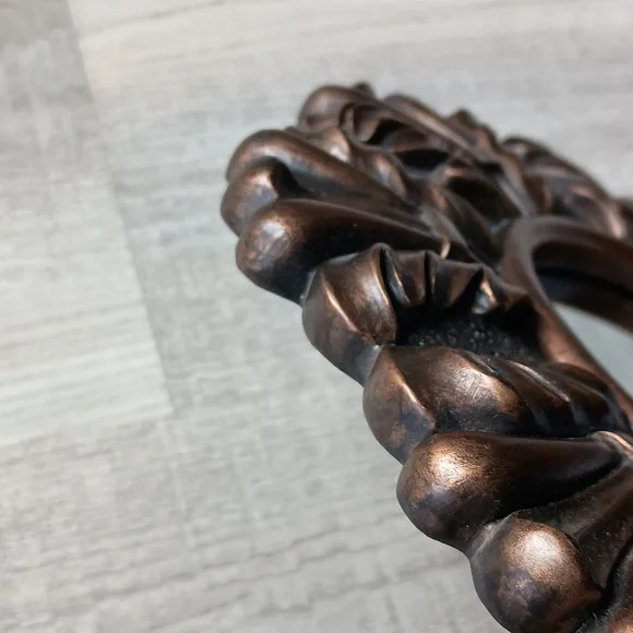 Vintage style antique round mirror - Picture 6 of 11